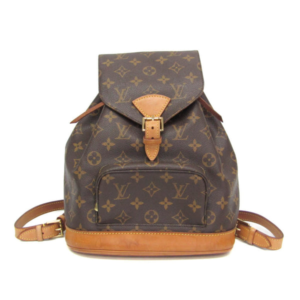 Sac à dos pour femme Louis Vuitton Monogram Montsouris MM M51136, marron