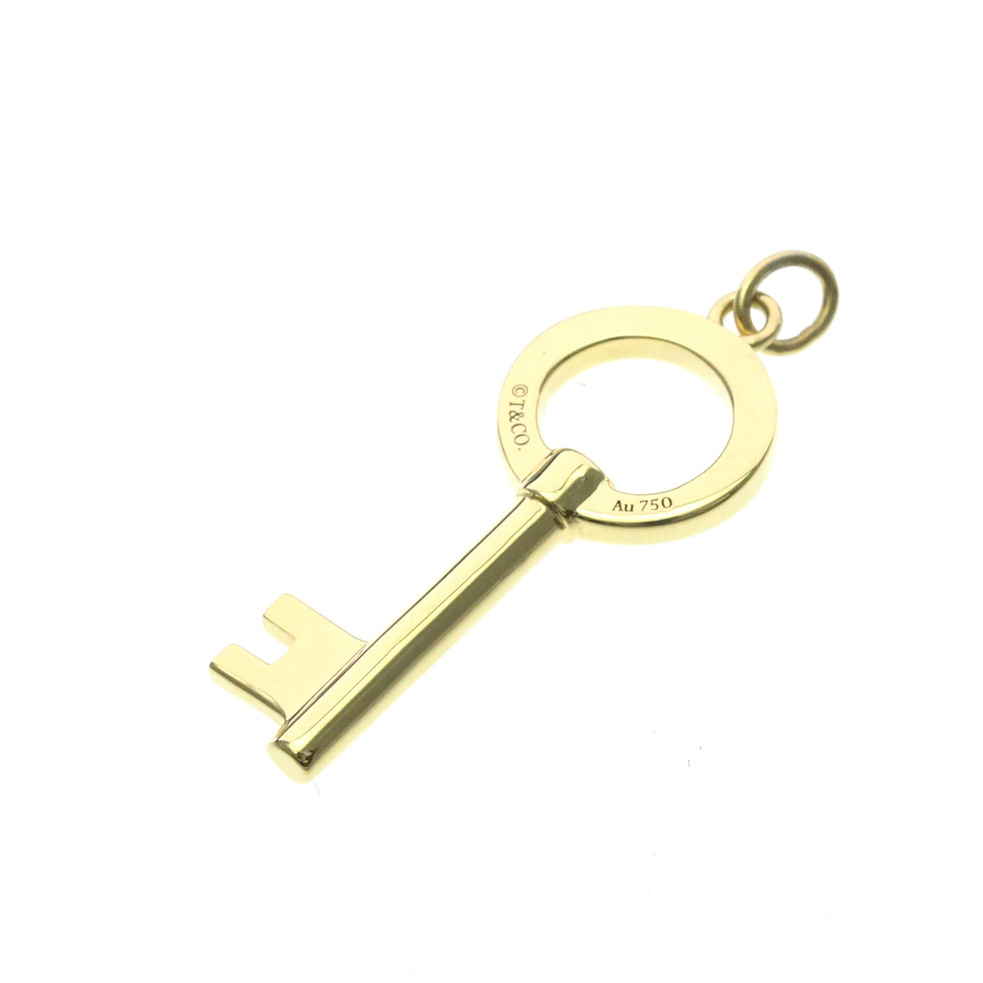 Tiffany Modern Keycaps Yellow Gold (18K) No Stone Men 2
