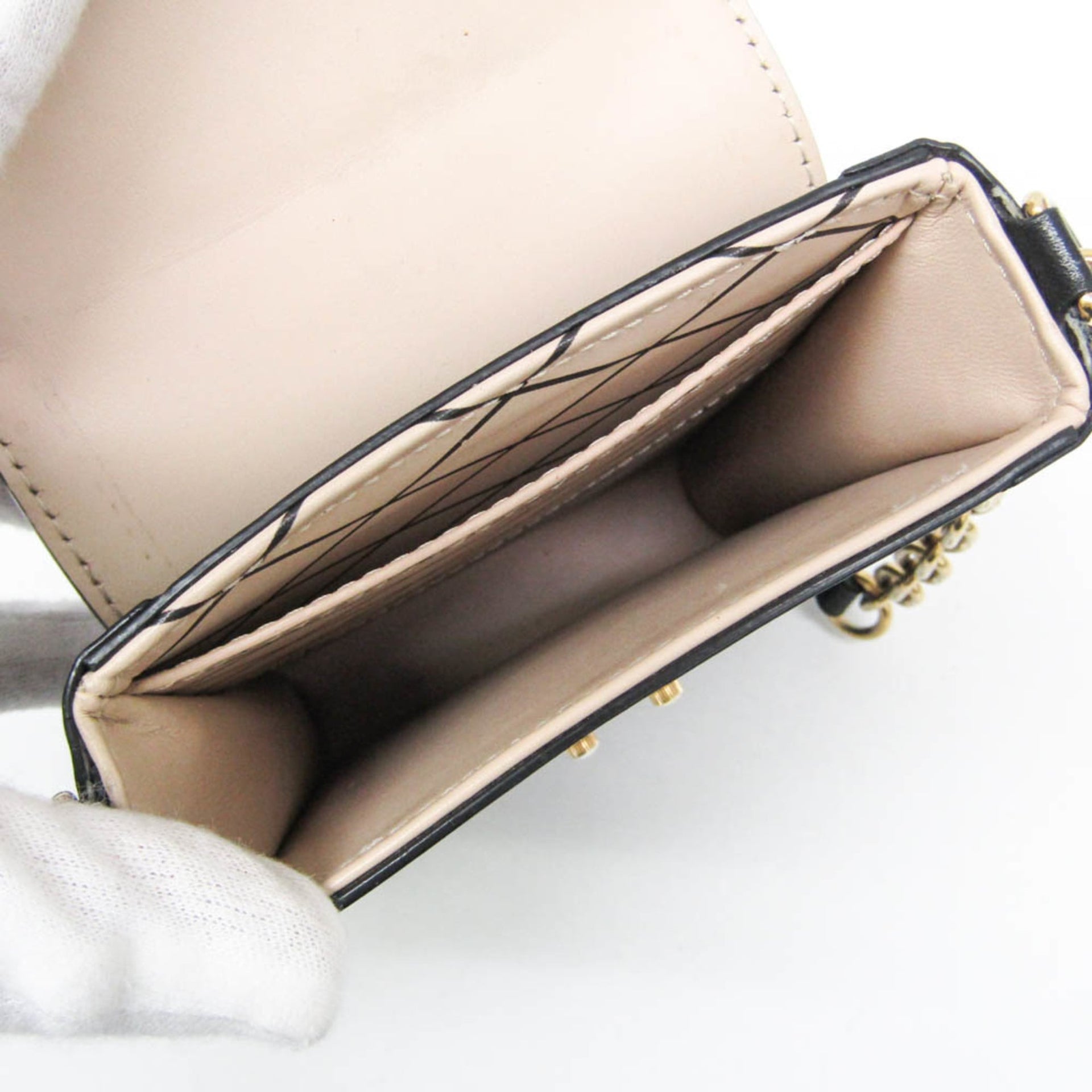 Louis Vuitton Epi Trunk Vertical M67871 Women's Shoulder Bag Black 3