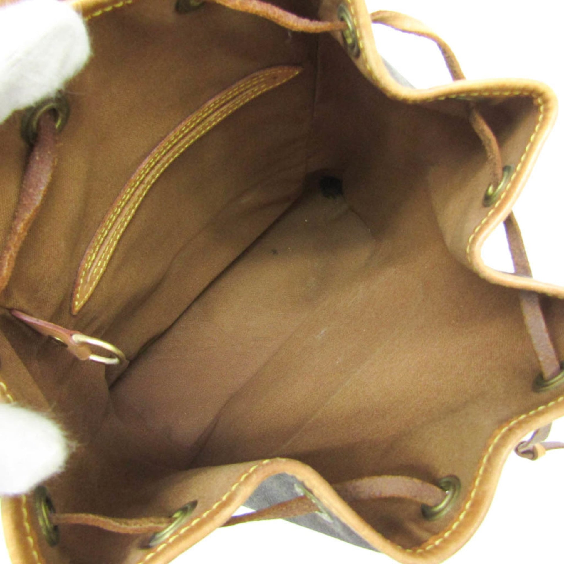 Louis Vuitton Monogram Montsouris MM M51136 Women's Backpack Brown 3