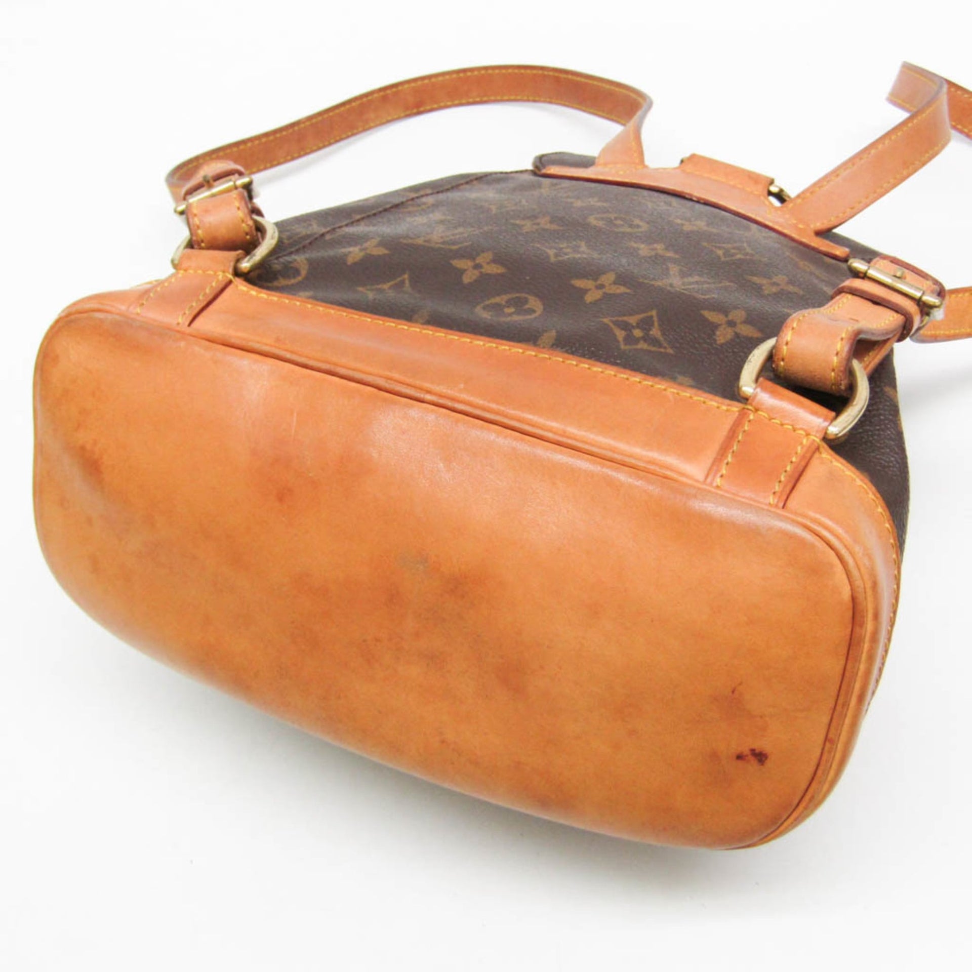 Louis Vuitton Monogram Montsouris MM M51136 Women's Backpack Brown 4