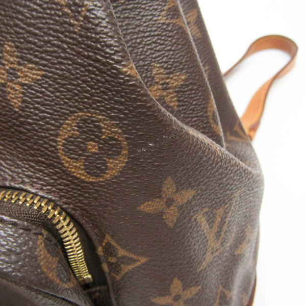 Louis Vuitton Monogram Montsouris MM M51136 Women's Backpack Brown 9