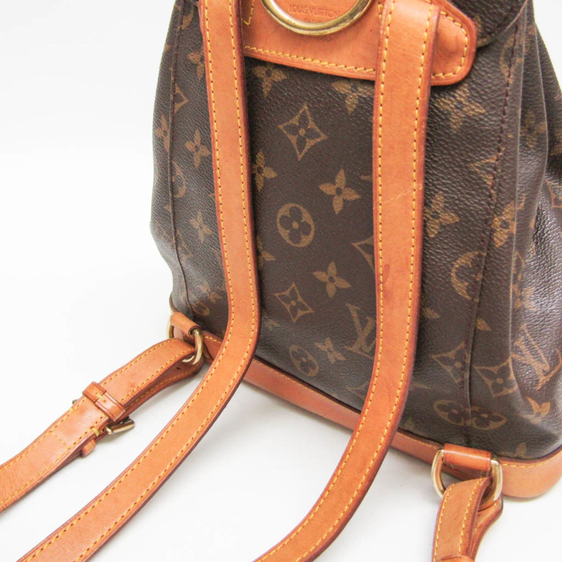 Louis Vuitton Monogram Montsouris MM M51136 Women's Backpack Brown 10