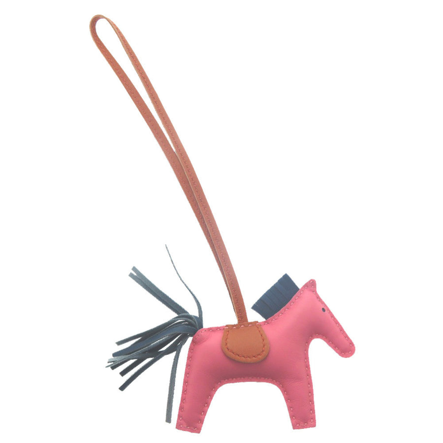 Hermes Rodeo PM Agneau Milo Rose Azalee Bleu de Malte carneool accessoire-tasbedeltje 1203HERMES